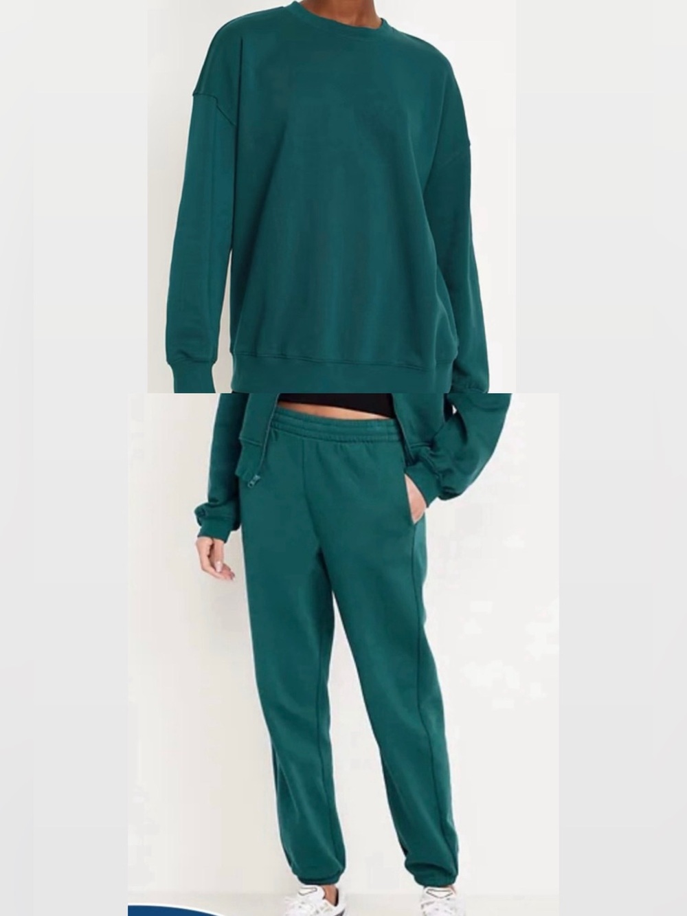 NWT Old Navy Matching Sweat Set Crewneck and Jogger Sweatpants XS